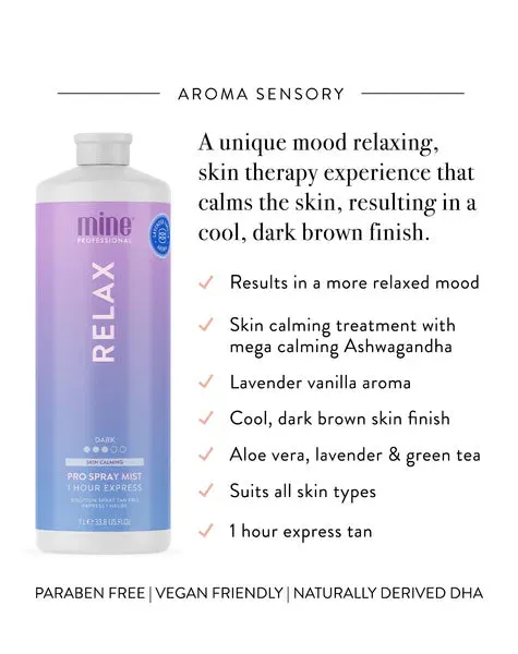 Minetan Relax Pro Spray Mist 1000ml, view 4