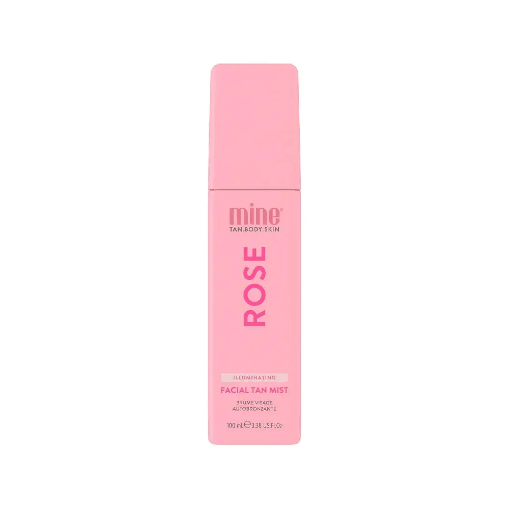 Minetan Rose Illuminating Facial Tan Mist 100ml