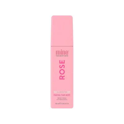 Minetan Rose Illuminating Facial Tan Mist 100ml