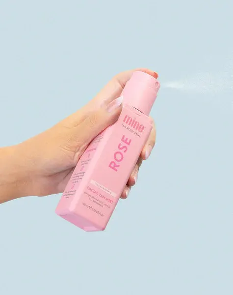 Minetan Rose Illuminating Facial Tan Mist 100ml, view 4