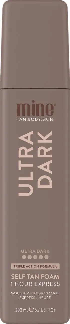 Minetan Self Tan Foam - Ultra Dark 200ml