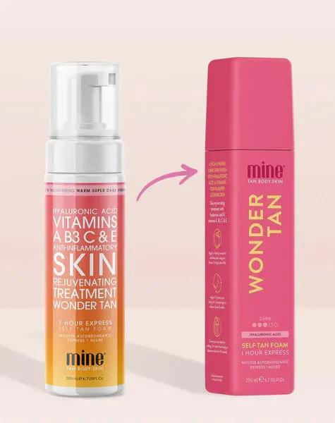 Minetan Wonder Tan Self Tan Foam 200ml, view 5