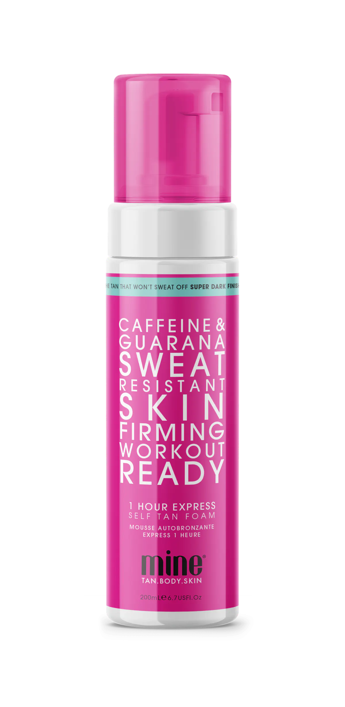 Minetan Workout Ready Self Tan Foam 200ml