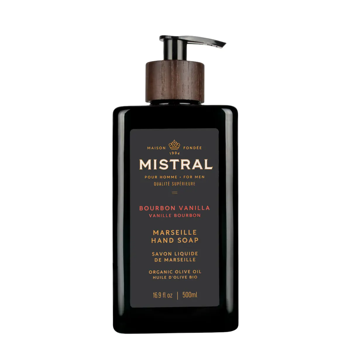 Mistral Bourbon Vanilla Hand Soap 500ml