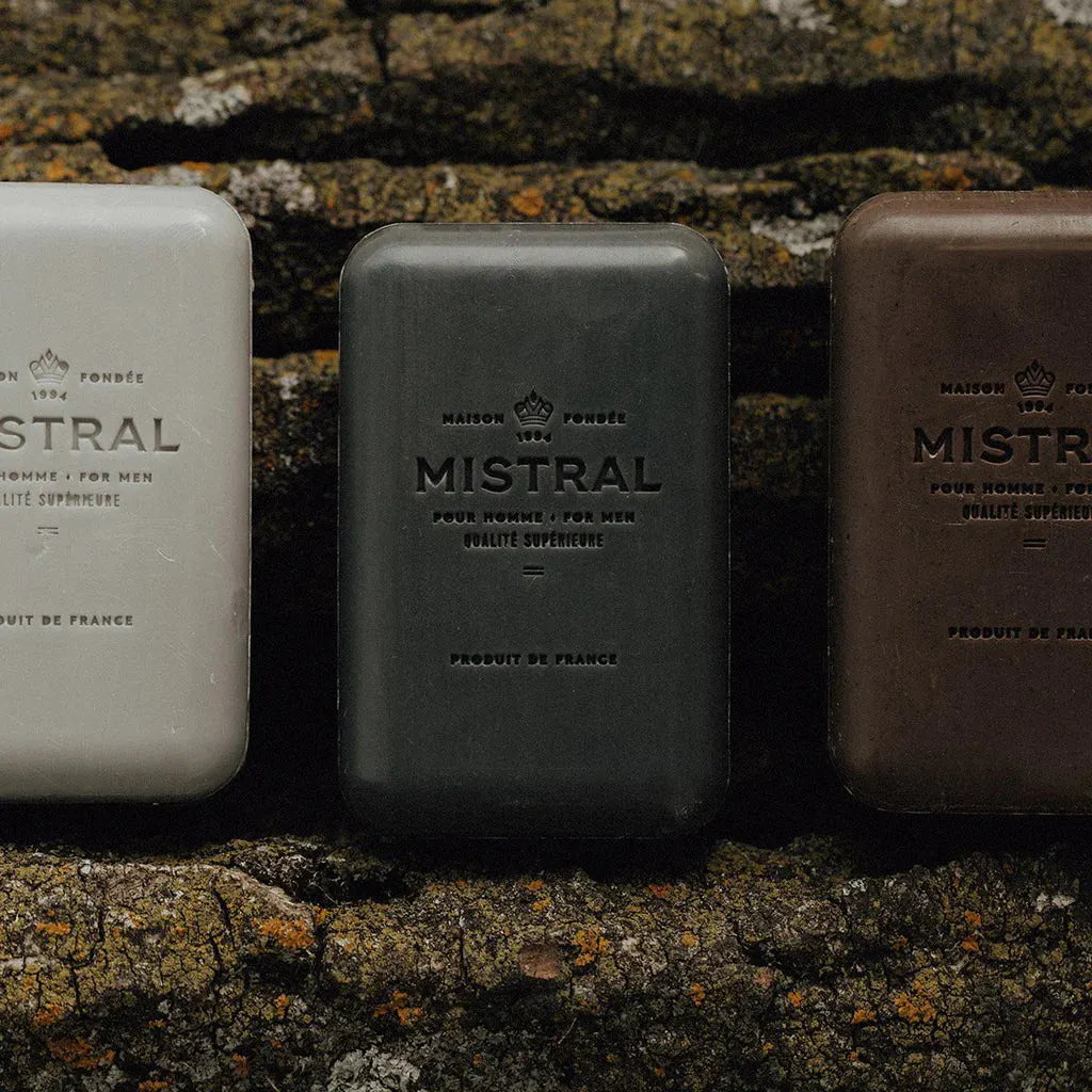 Mistral Cedarwood Marine Bar Soap 250g, view 2