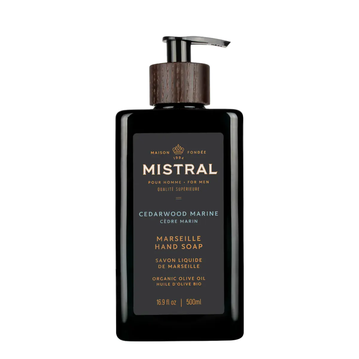 Mistral Cedarwood Marine Hand Soap 500ml