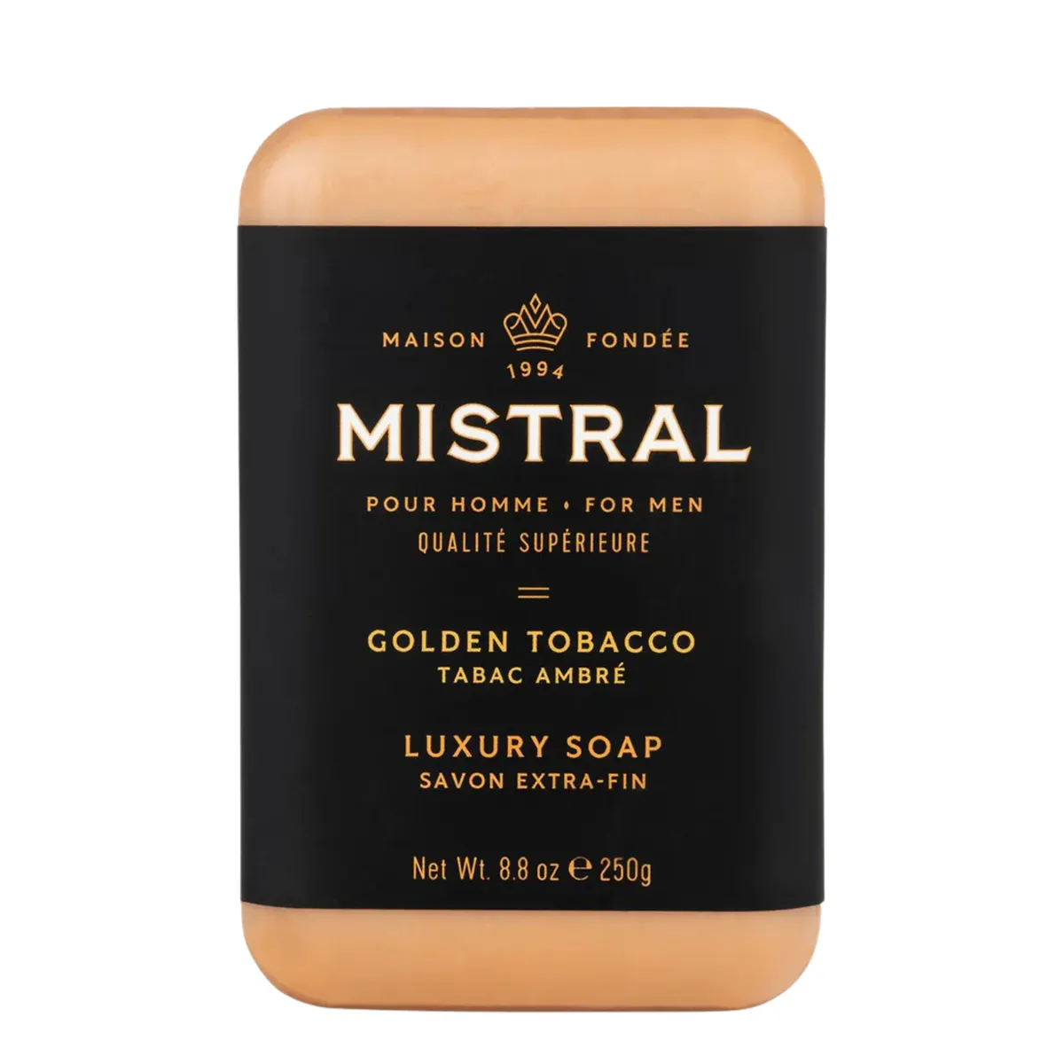 Mistral Golden Tobacco Bar Soap 250g