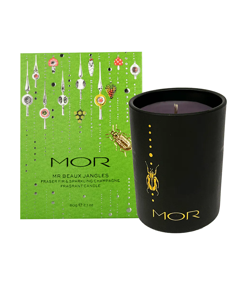 MOR Fraser Fir & Sparkling Champagne Fragrant Candle 250g, view 2