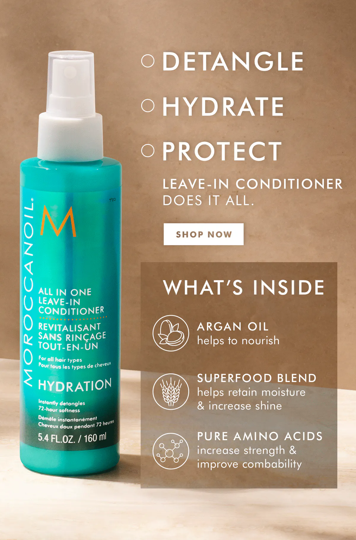 Moroccanoil All in One Leave- In Conditioner 240ml, view 4