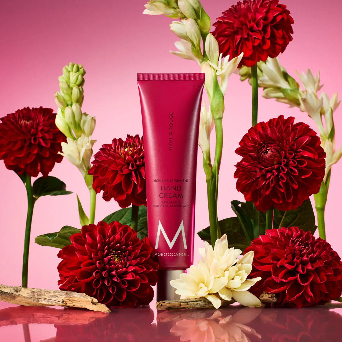 Moroccanoil Hand Cream Dahlia Rouge 100ml, view 4