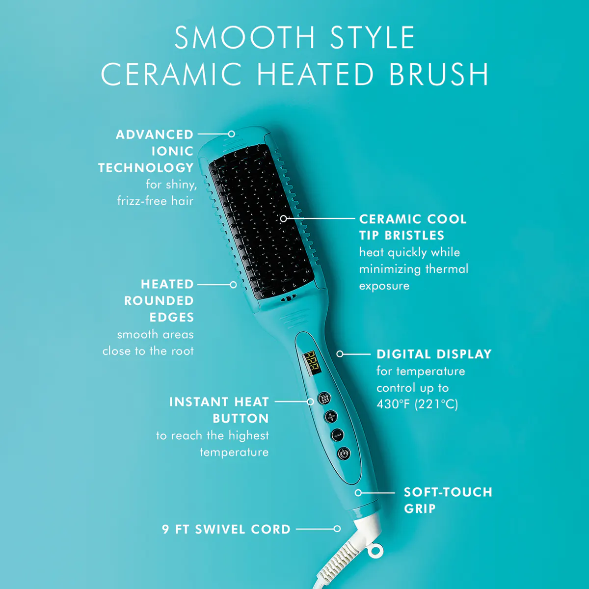 Moroccanoil Smoothing Brush, view 4