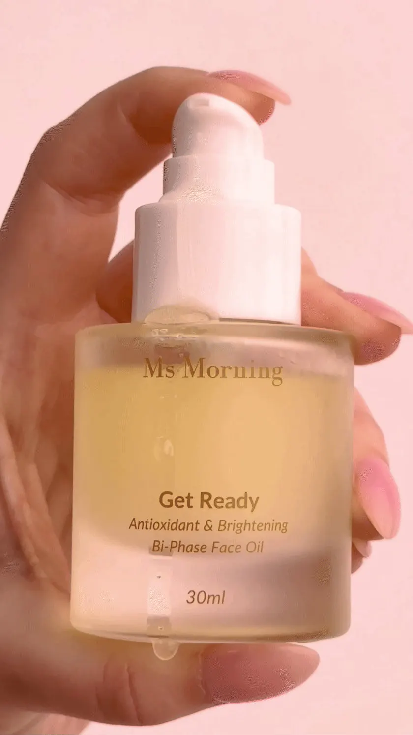 Ms Morning Get Ready Antioxidant & Brightening Bi-Phase Face Oil 30ml, view 3