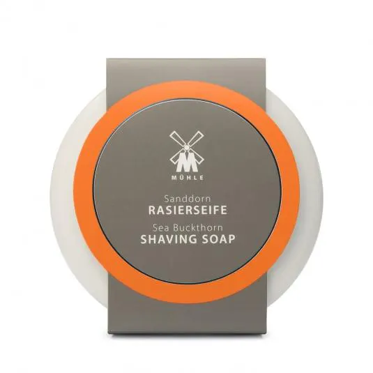 Muhle Shaving Soap in Porcelain Bowl Sea Buckthorn 100ml