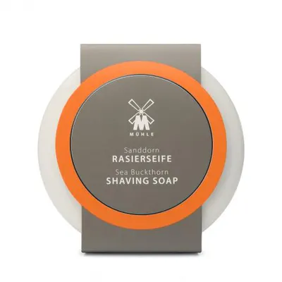 Muhle Shaving Soap in Porcelain Bowl Sea Buckthorn 100ml