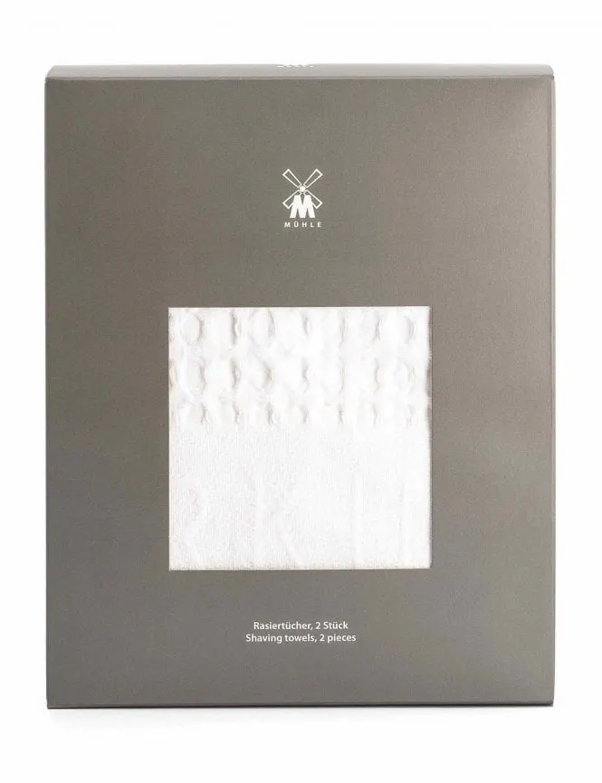 Muhle T1 Shaving Towels - White, view 5