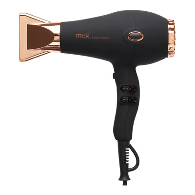Muk Blow 3900-IR Hair Dryer Black & Rose Gold