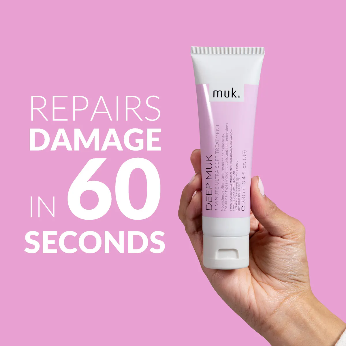 Muk Deep muk 1 Minute Ultra Soft Treatment 100ml, view 2