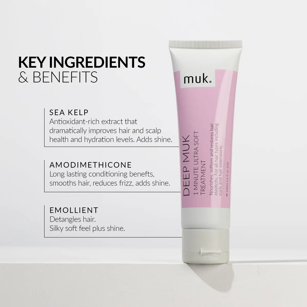 Muk Deep muk 1 Minute Ultra Soft Treatment 100ml, view 4