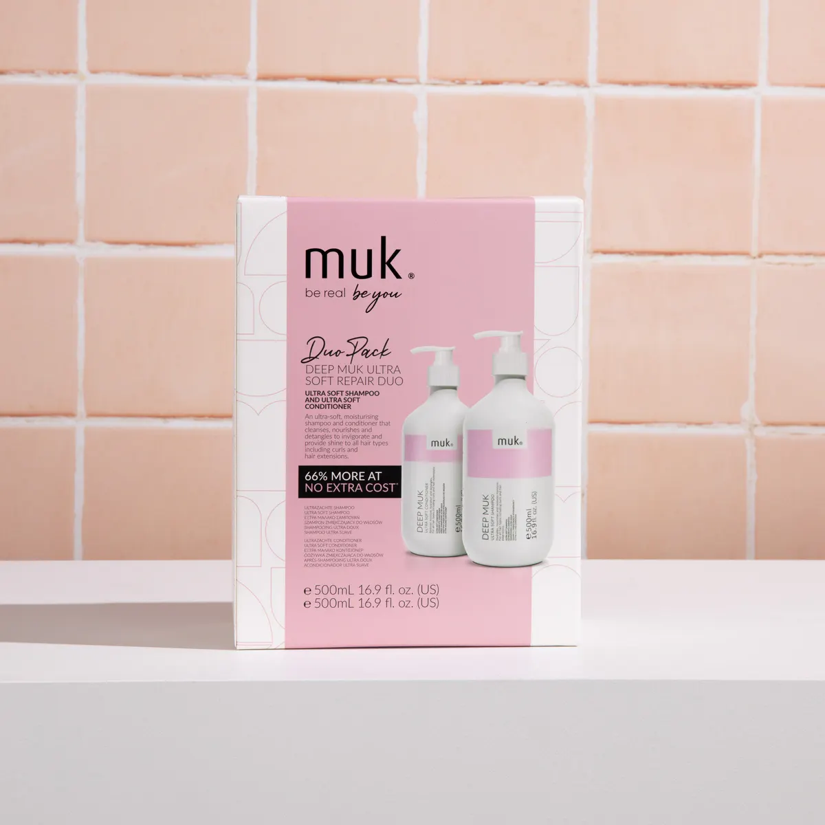 Muk Deep Muk 500ml Shampoo and Conditioner Duo Pack, view 4