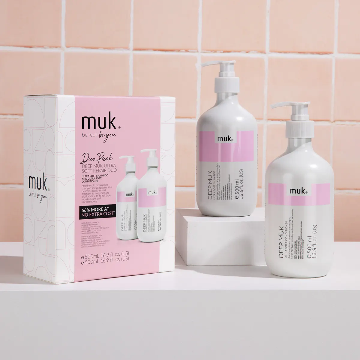 Muk Deep Muk 500ml Shampoo and Conditioner Duo Pack, view 5
