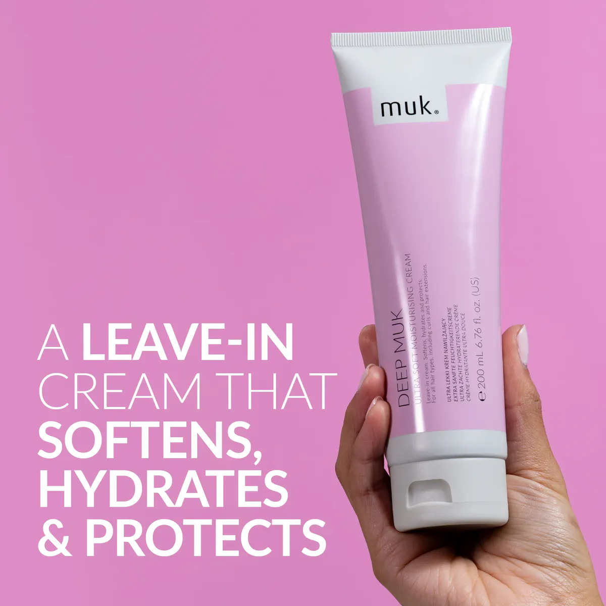 Muk Deep muk Ultra Soft Moisturising Cream 200ml, view 2
