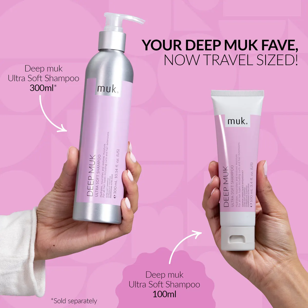 Muk Deep muk Ultra Soft Shampoo 100ml, view 5