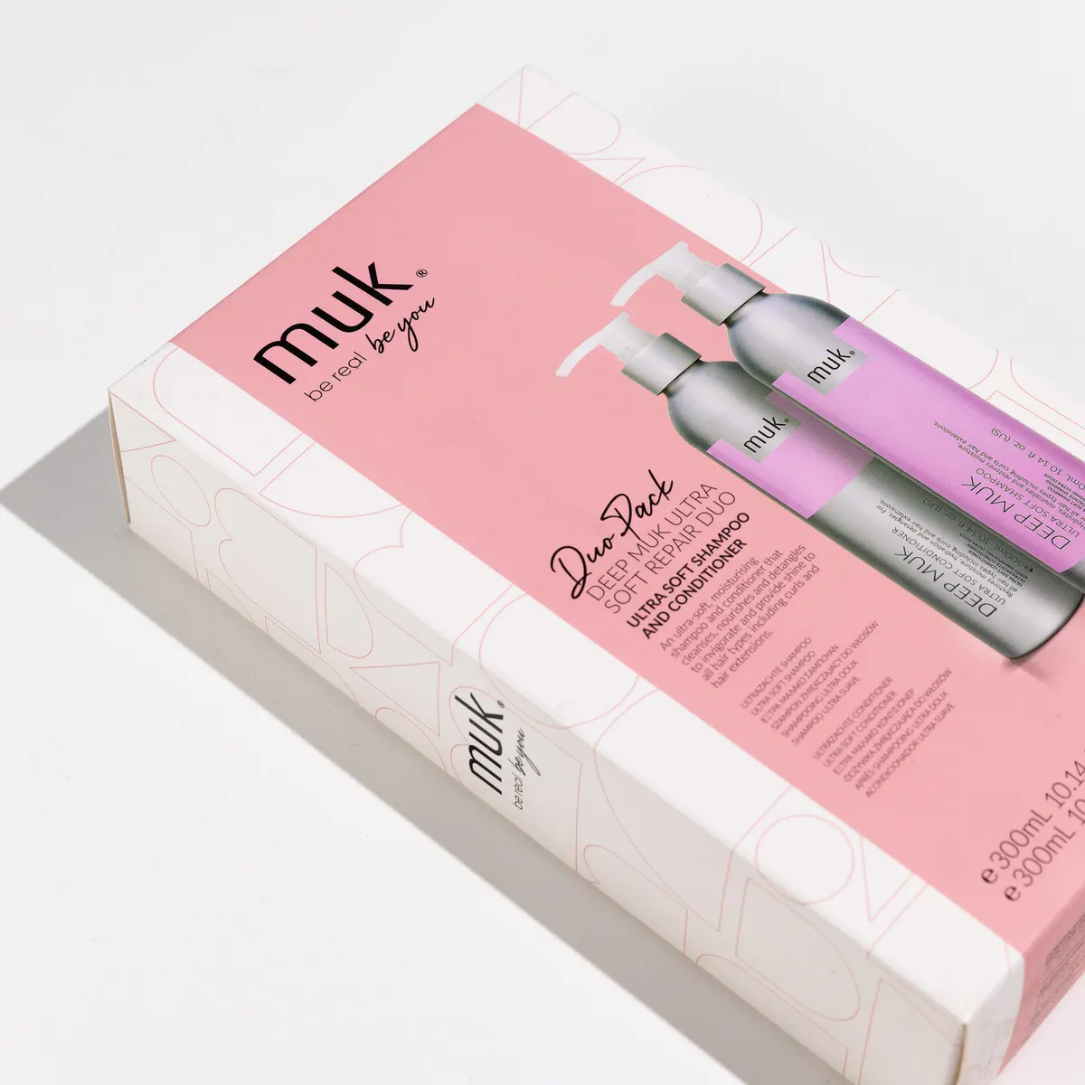 Muk Deep muk Ultra Soft Shampoo and Conditioner 300ml Duo Pack, view 4