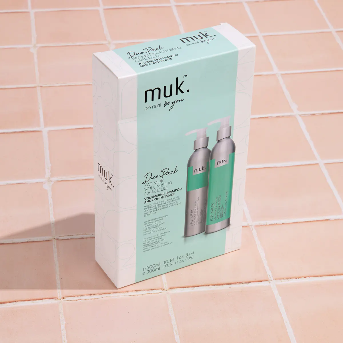 Muk Fat Muk Volumising Shampoo and Conditioner 300ml Duo Pack, view 7