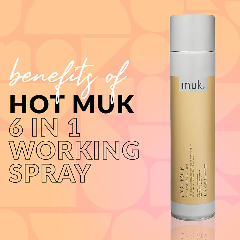 Muk Hot muk 6-in-1 Working Spray 295g, view 4