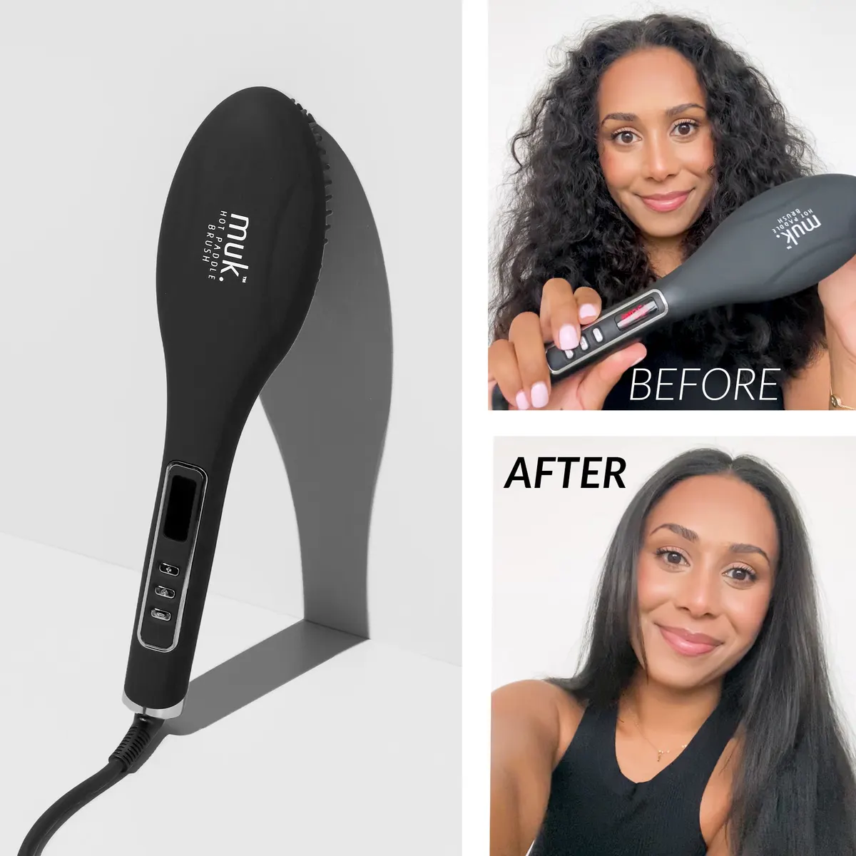 Muk Hot Muk Paddle Brush, view 4