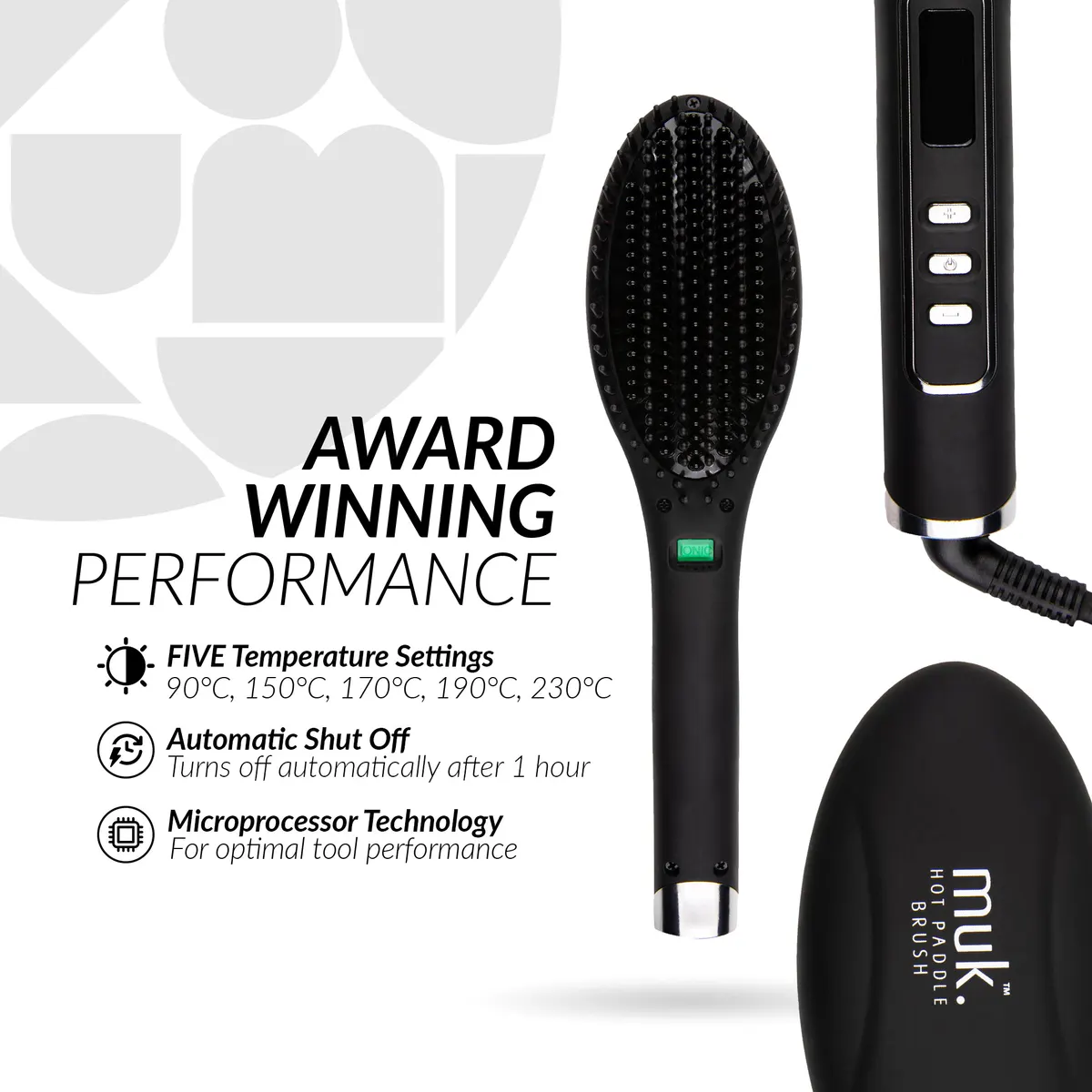 Muk Hot Muk Paddle Brush, view 6