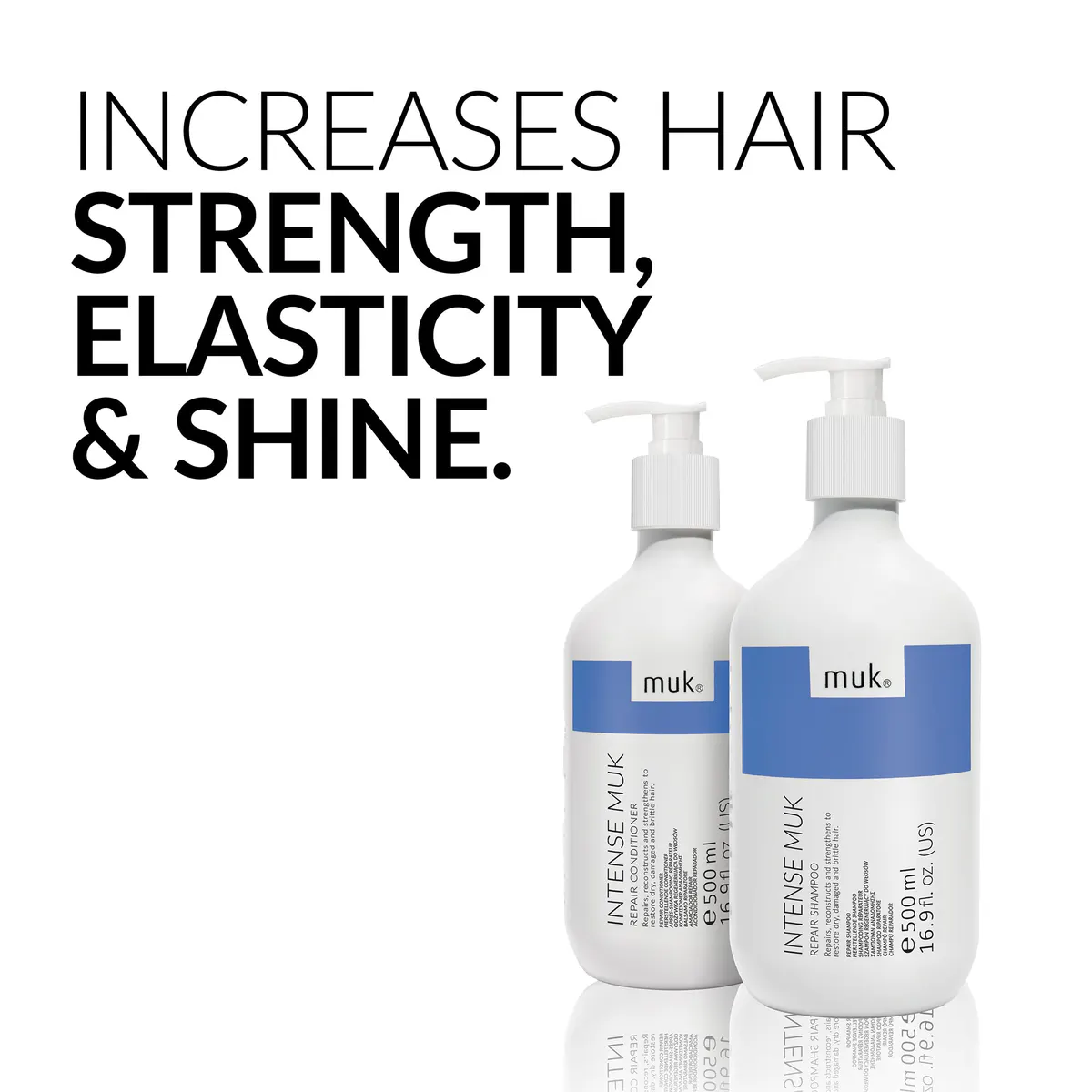 Muk Intense Muk 500ml Shampoo and Conditioner Duo Pack, view 3