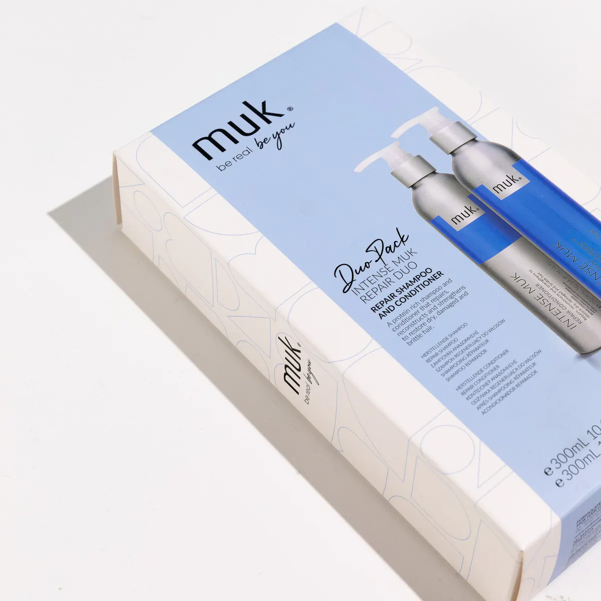 Muk Intense muk Repair Shampoo and Conditioner 300ml Duo Pack, view 4