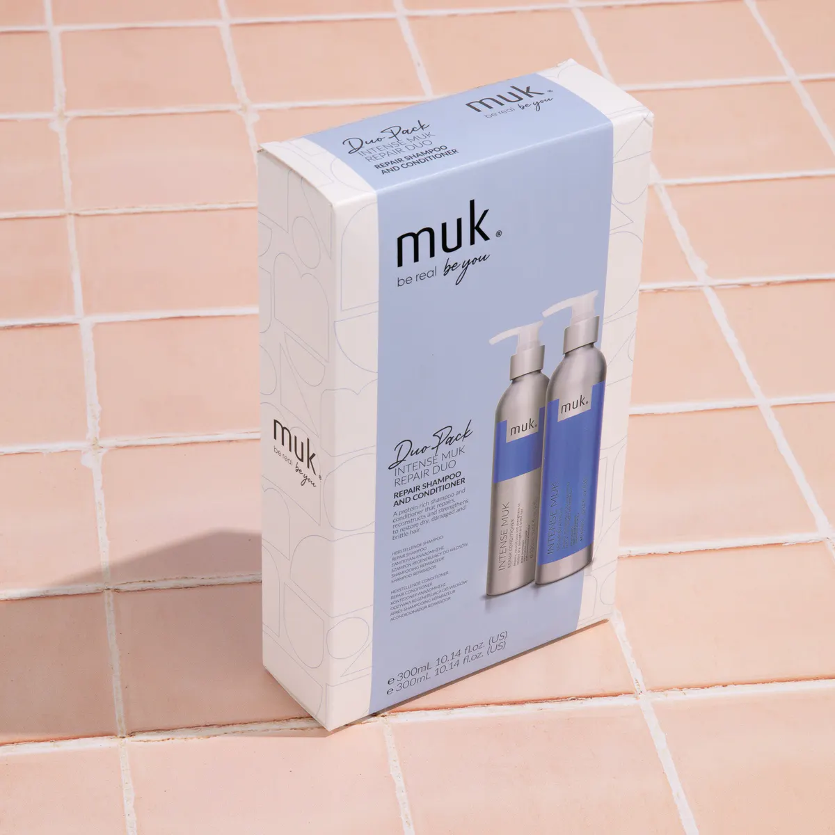 Muk Intense muk Repair Shampoo and Conditioner 300ml Duo Pack, view 5
