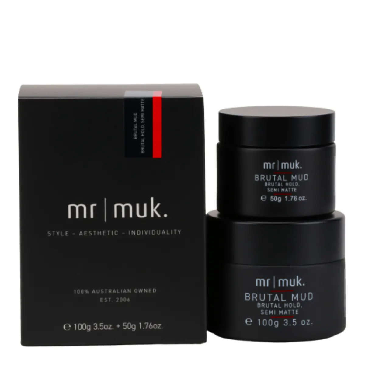 Muk Mr Muk Brutal Mud 100g + 50g Duo Pack