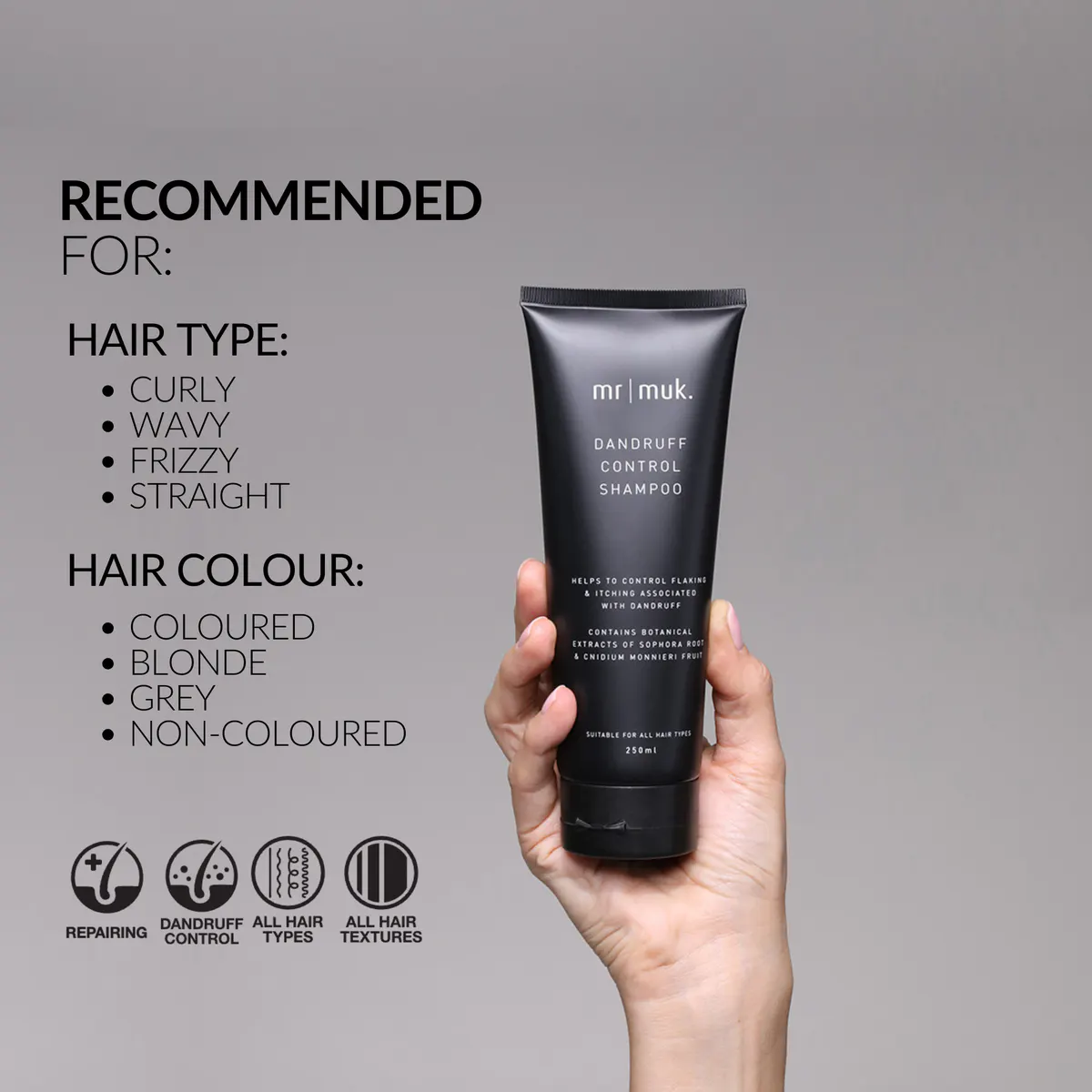 Muk Mr Muk Dandruff Shampoo 250ml, view 5