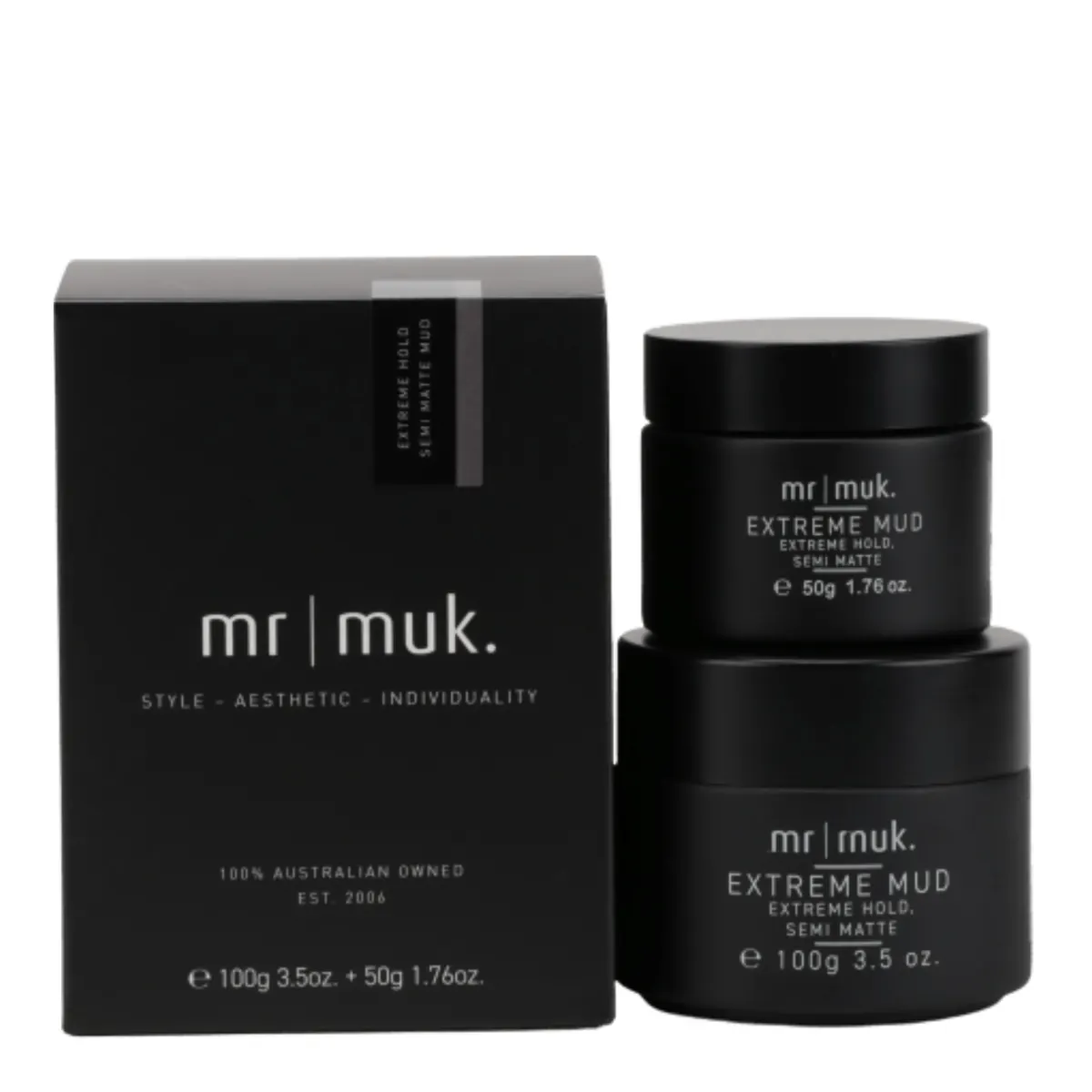 Muk Mr Muk Extreme Mud 100g + 50g Duo Pack