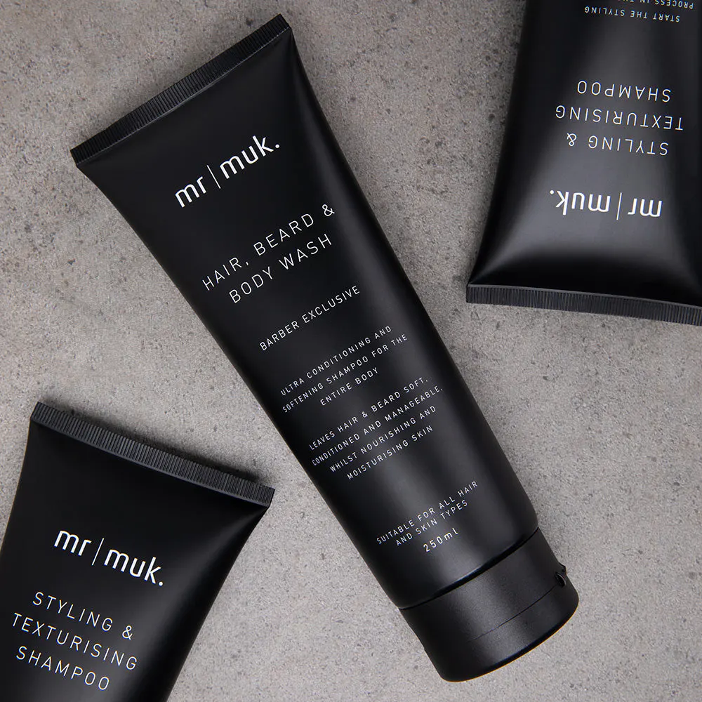 Muk Mr Muk Hair Beard & Body Shampoo 250ml, view 6