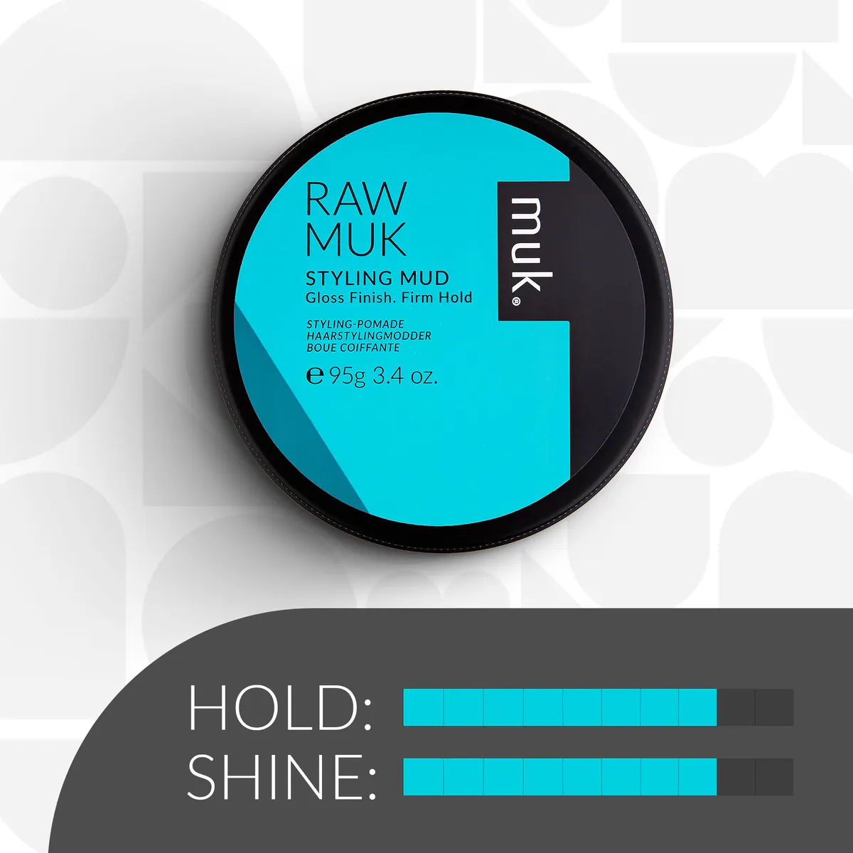 Muk Raw muk Styling Mud 95g + 50g Duo Pack, view 4