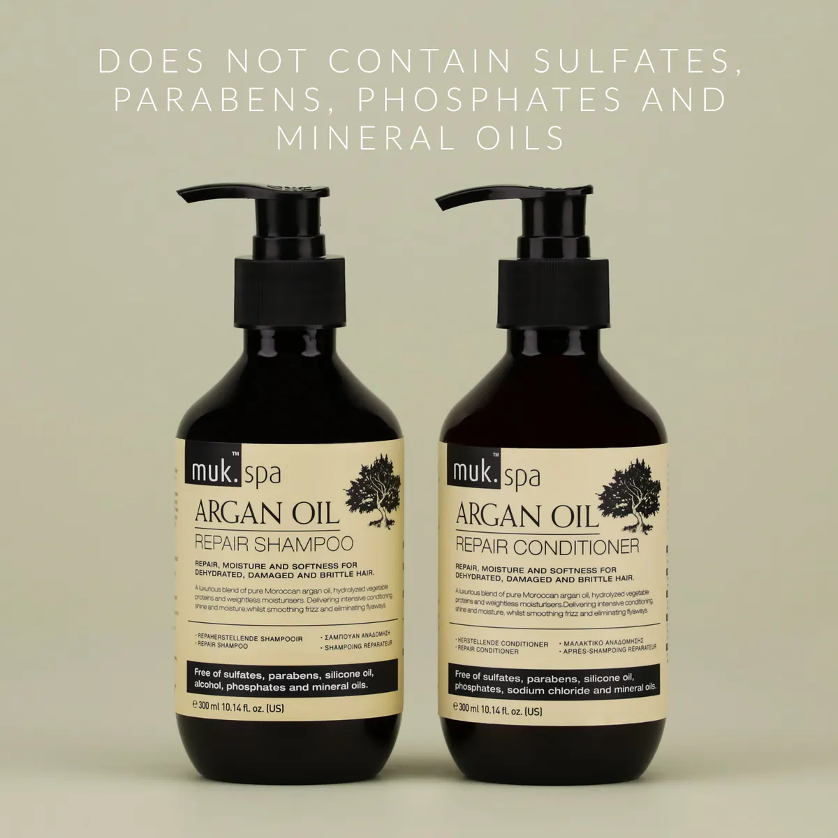 muk Spa Argan Oil Repair Conditioner 300ml, view 4