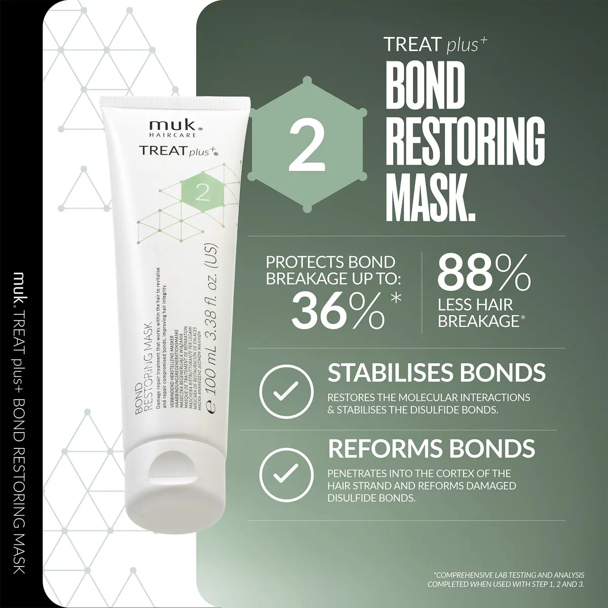 Muk Treat plus+ Bond Restoring Mask 100ml, view 4