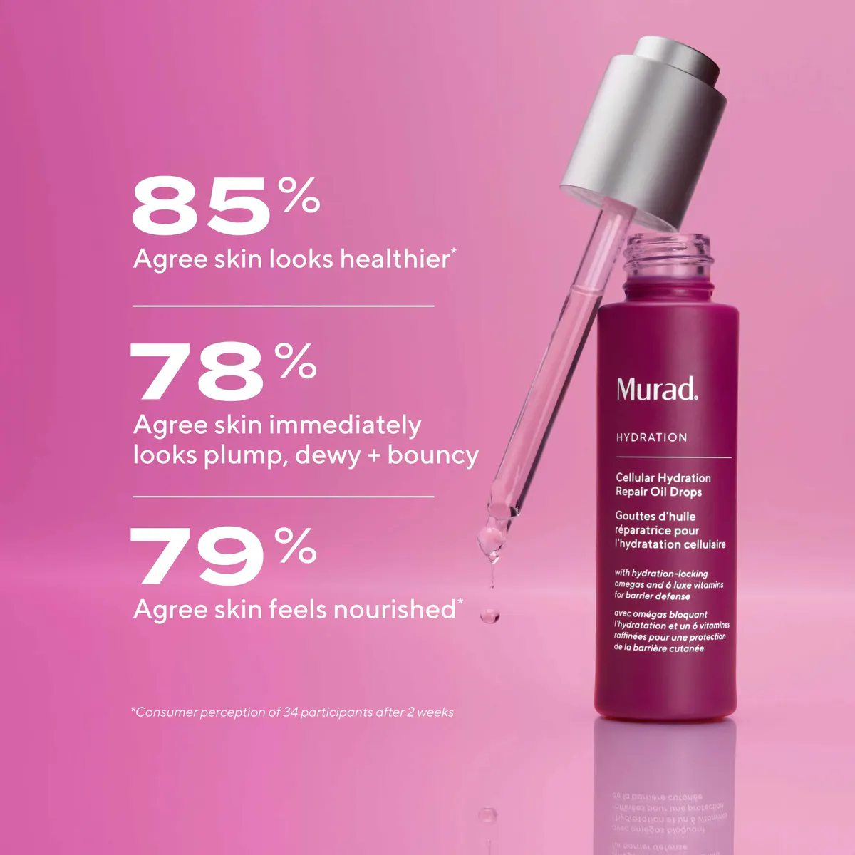 Murad Cellular Hydration Repair Oil Drops 30ml, view 5