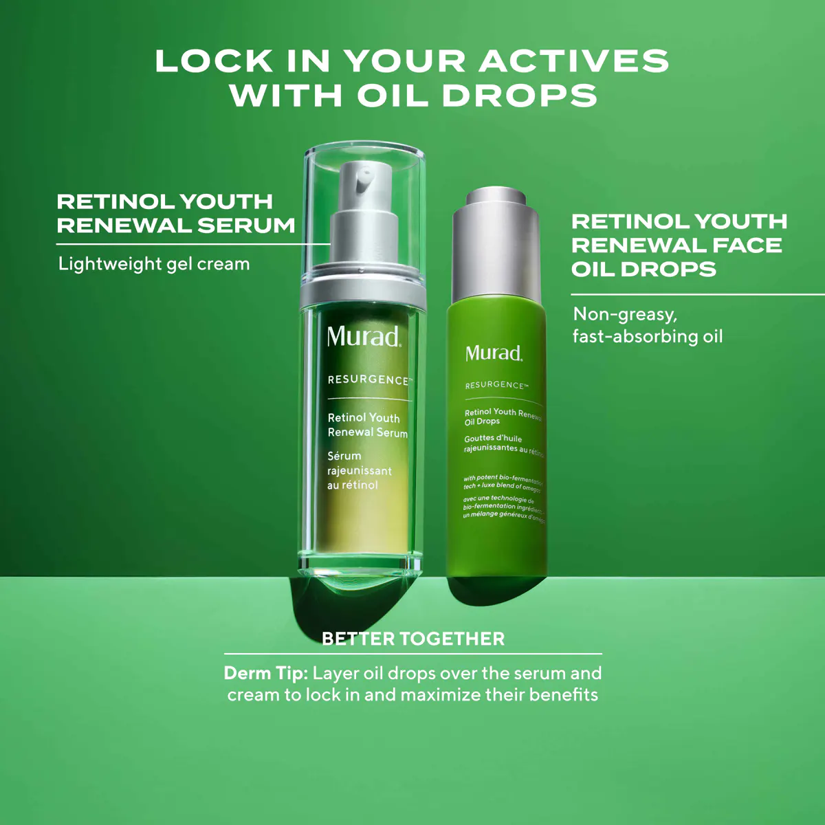 Murad Retinol Youth Renewal Face Oil Drops 30ml, view 5
