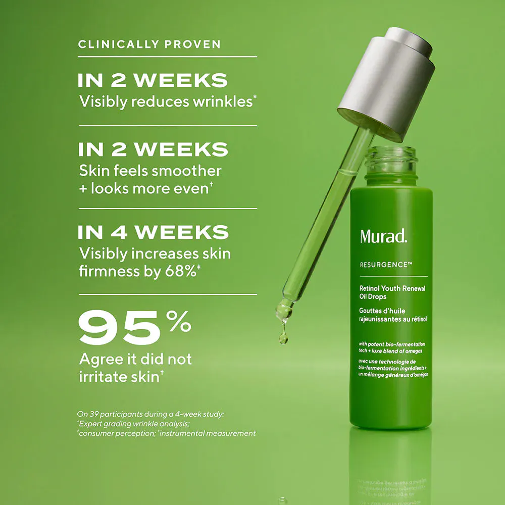 Murad Retinol Youth Renewal Face Oil Drops 30ml, view 7