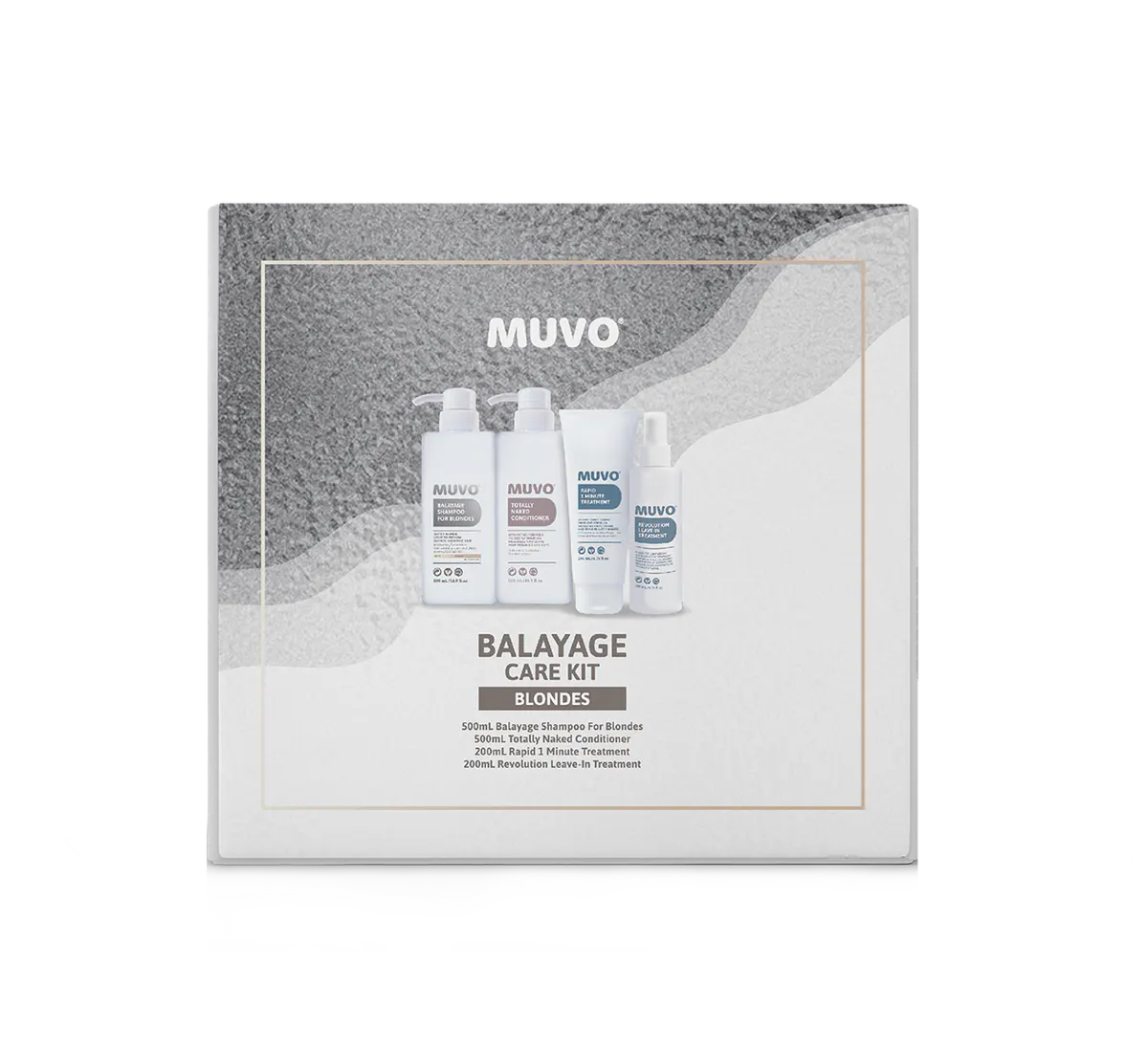 Muvo Balayage Care Kit For Blondes, view 2