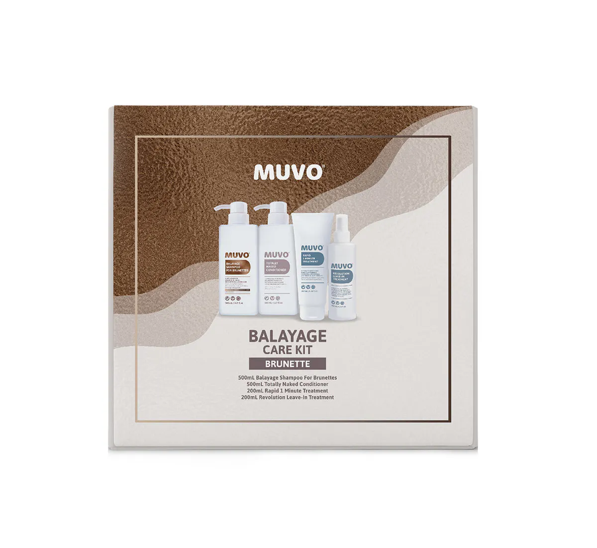Muvo Balayage Care Kit For Brunettes, view 2