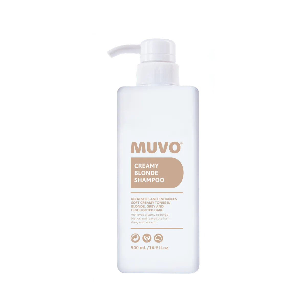 MUVO Creamy Blonde Shampoo 500ml, view 4