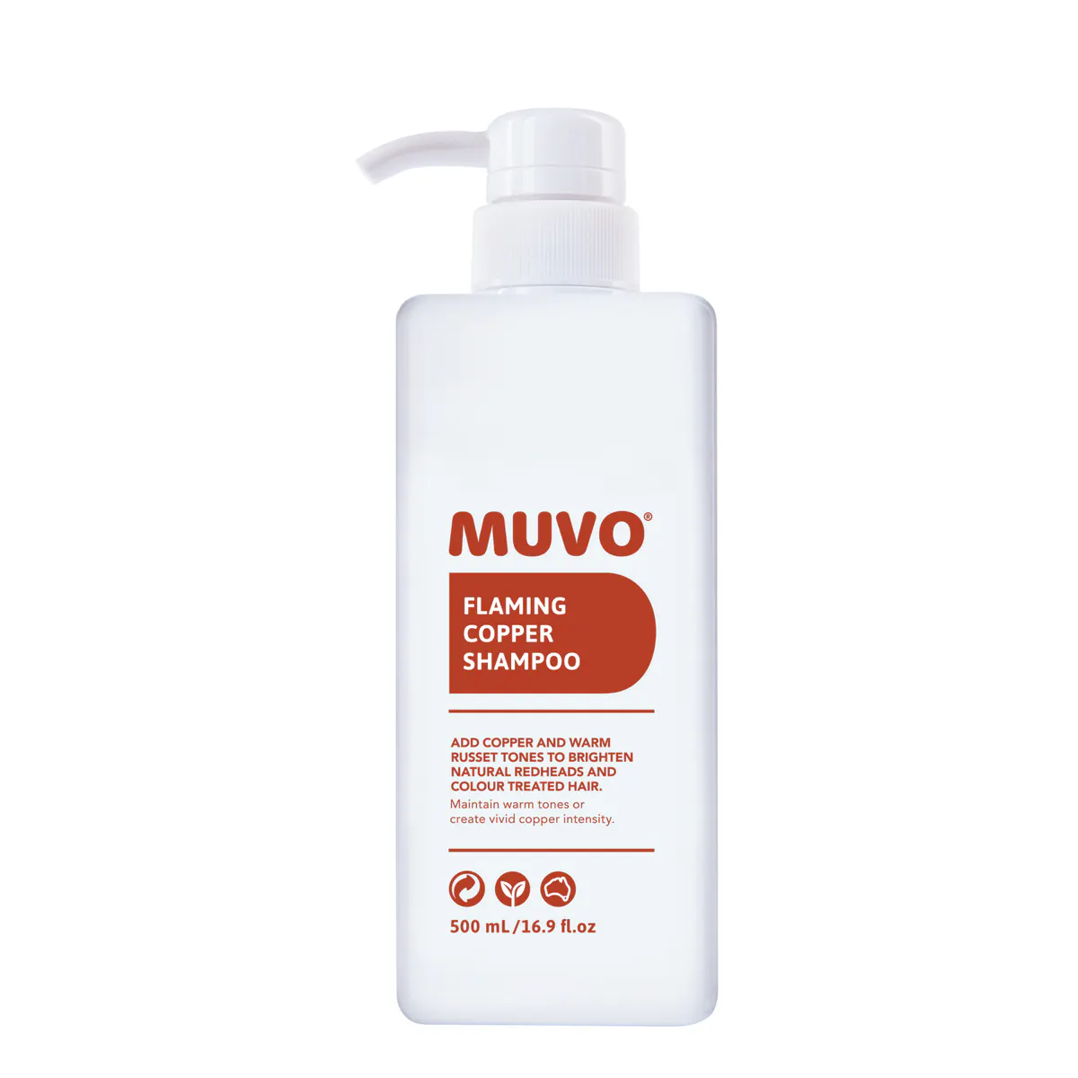 MUVO Flaming Copper Shampoo 500ml