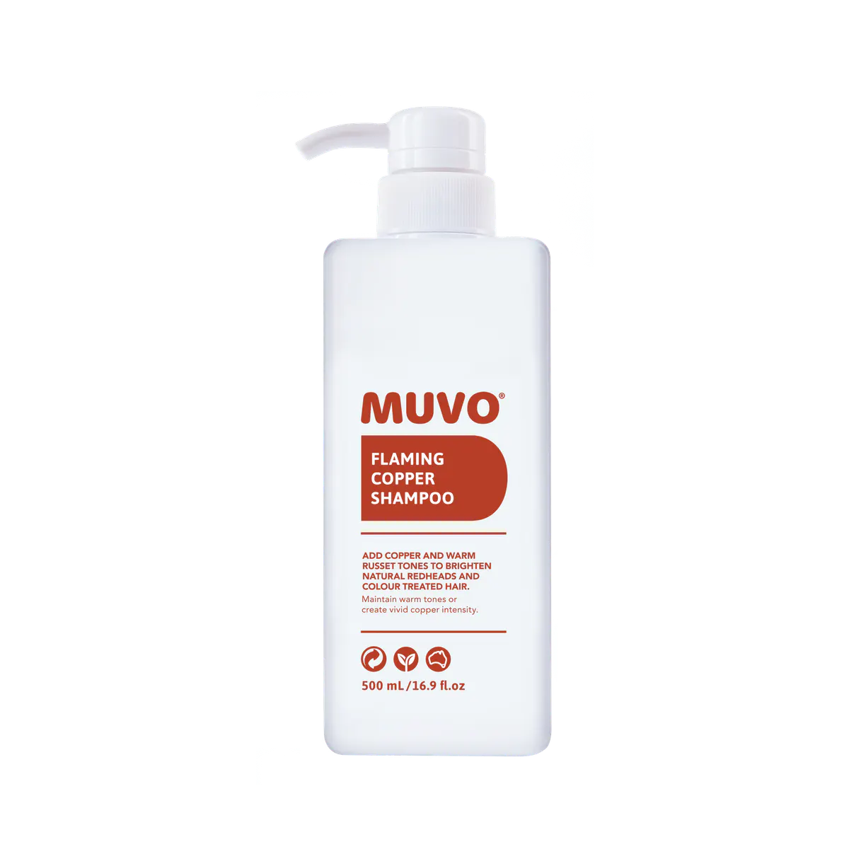 MUVO Flaming Copper Shampoo 500ml, view 2
