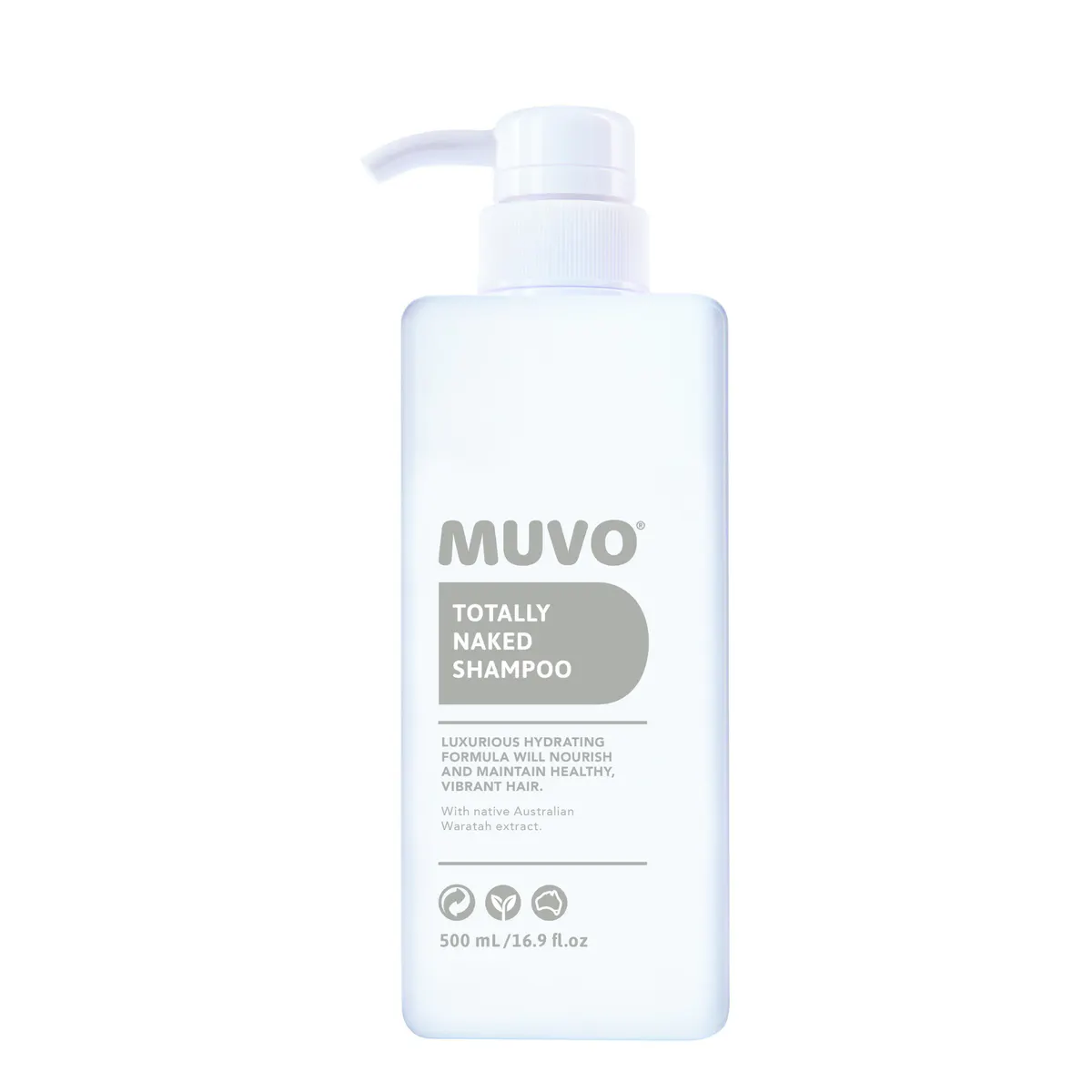 MUVO Totally Naked Shampoo 500ml